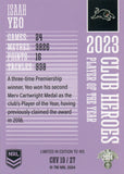 2024 NRL Traders - Club Heroes Violet - CHV 19 - Isaah Yeo - Penrith Panthers