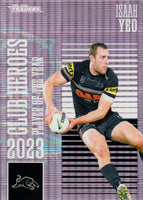 2024 NRL Traders - Club Heroes Violet - CHV 19 - Isaah Yeo - Penrith Panthers