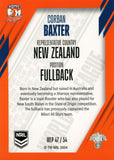 2024 NRL Traders - World In League Parallel - WLP 47 - Corban Baxter - Sydney Roosters