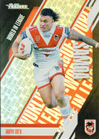 2024 NRL Traders - World In League Parallel - WLP 42 - Jadyn Su’A - St. George-Illawarra Dragons