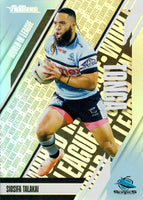 2024 NRL Traders - World In League Parallel - WLP 12 - Siosifa Talakai - Cronulla-Sutherland Sharks