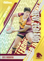 2024 NRL Traders - World In League Parallel - WLP 03 - Gayle Broughton - Brisbane Broncos