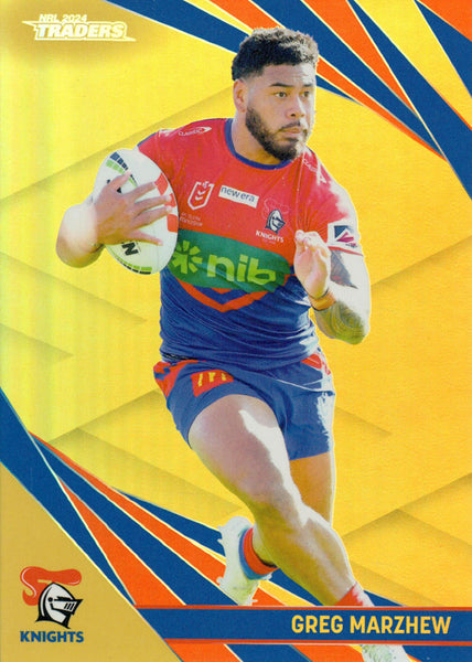 2024 NRL Traders - Pearl Gold - GS 078 - Greg Marzhew - 22/82