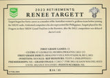 2024 NRL Traders - Retirements - R 14 - Renee Targett - St. George-Illawarra Dragons