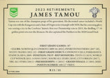 2024 NRL Traders - Retirements - R 13 - James Tamou - Wests Tigers