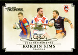 2024 NRL Traders - Retirements - R 11 - Korbin Sims - St. George-Illawarra Dragons