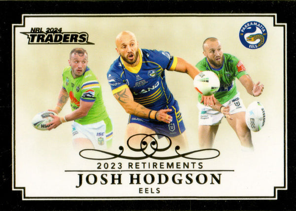 2024 NRL Traders - Retirements - R 06 - Josh Hodgson - Parramatta Eels