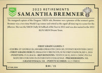 2024 NRL Traders - Retirements - R 01 - Samantha Bremner - Sydney Roosters