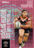 2024 NRL Traders - Club Heroes Pink - CHP 27 - Sarah Togatuki - 194/250