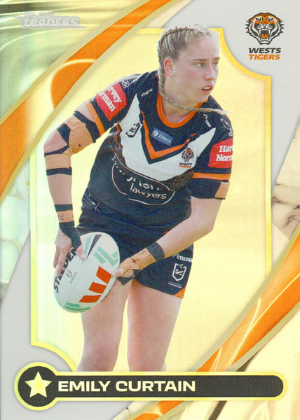 2024 NRL Traders - NRL Women - W 56 - Emily Curtain - Wests Tigers
