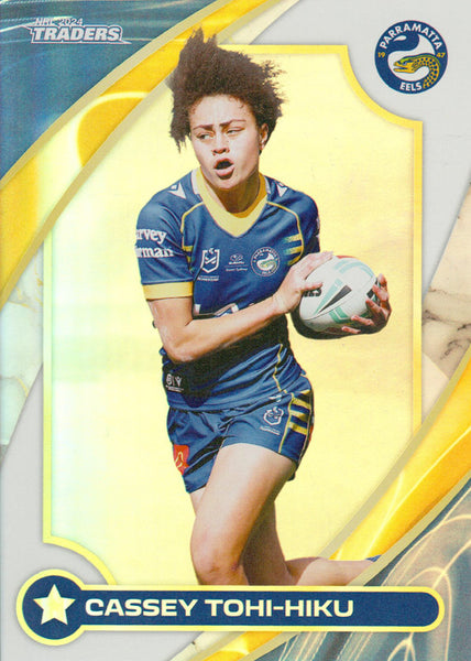 2024 NRL Traders - NRL Women - W 42 - Cassey Tohi-Hiku - Parramatta Eels