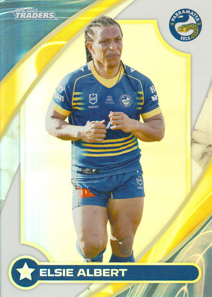 2024 NRL Traders - NRL Women - W 37 - Elsie Albert - Parramatta Eels