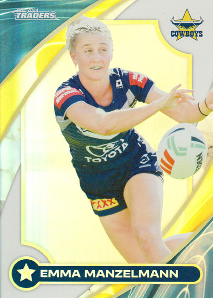 2024 NRL Traders - NRL Women - W 32 - Emma Manzelmann - North Queensland Cowboys