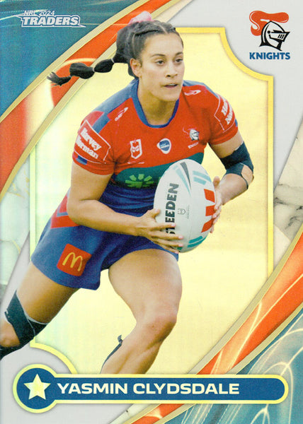 2024 NRL Traders - NRL Women - W 25 - Yasmin Clydsdale - Newcastle Knights