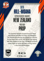 2024 NRL Traders - World In League - WL 48 - Mya Hill-Moana - Sydney Roosters