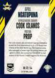 2024 NRL Traders - World In League - WL 32 - April Ngatupuna - North Queensland Cowboys