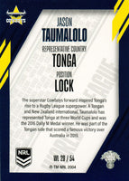 2024 NRL Traders - World In League - WL 29 - Jason Taumalolo - North Queensland Cowboys