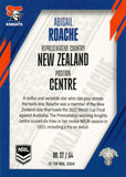 2024 NRL Traders - World In League - WL 27 - Abigail Roache - Newcastle Knights