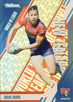 2024 NRL Traders - World In League - WL 27 - Abigail Roache - Newcastle Knights