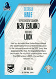 2024 NRL Traders - World In League - WL 19 - Georgia Hale - Gold Coast Titans