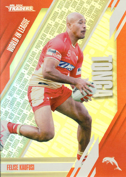 2024 NRL Traders - World In League - WL 16 - Felise Kaufusi - Dolphins