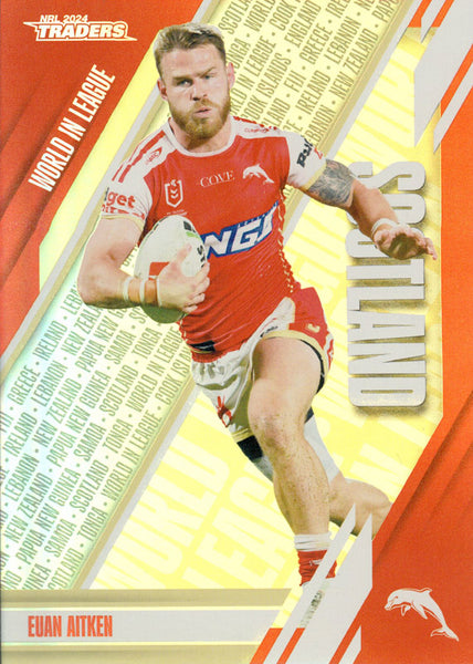 2024 NRL Traders - World In League - WL 15 - Euan Aitken - Dolphins