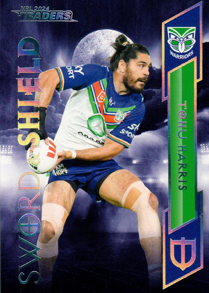 2024 NRL Traders - Sword & Shield - SS 32 - Tohu Harris - New Zealand Warriors