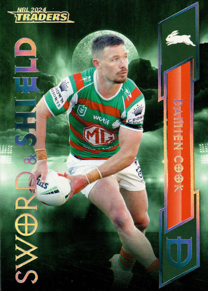 2024 NRL Traders - Sword & Shield - SS 26 - Damien Cook - South Sydney Rabbitohs