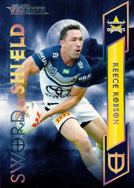 2024 NRL Traders - Sword & Shield - SS 20 - Reece Robson - North Queensland Cowboys