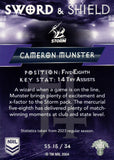 2024 NRL Traders - Sword & Shield - SS 15 - Cameron Munster - Melbourne Storm