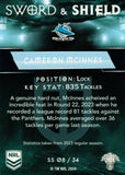 2024 NRL Traders - Sword & Shield - SS 08 - Cameron Mcinnes - Cronulla-Sutherland Sharks