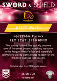 2024 NRL Traders - Sword & Shield - SS 01 - Reece Walsh - Brisbane Broncos