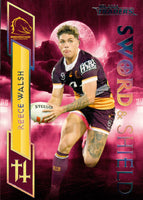 2024 NRL Traders - Sword & Shield - SS 01 - Reece Walsh - Brisbane Broncos