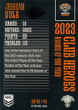 2024 NRL Traders - Club Heroes - CH 43 - Jahream Bula - Wests Tigers