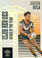 2024 NRL Traders - Club Heroes - CH 43 - Jahream Bula - Wests Tigers