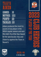 2024 NRL Traders - Club Heroes - CH 39 - Tarryn Aiken - Sydney Roosters