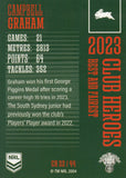 2024 NRL Traders - Club Heroes - CH 32 - Campbell Graham - South Sydney Rabbitohs