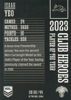 2024 NRL Traders - Club Heroes - CH 30 - Isaah Yeo - Penrith Panthers