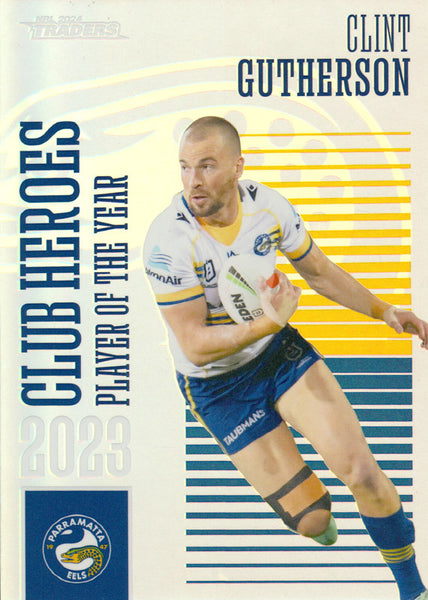 2024 NRL Traders - Club Heroes - CH 27 - Clint Gutherson - Parramatta Eels