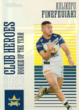 2024 NRL Traders - Club Heroes - CH 25 - Kulikefu Finefeuiaki - North Queensland Cowboys