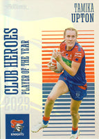 2024 NRL Traders - Club Heroes - CH 23 - Tamika Upton - Newcastle Knights