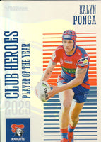 2024 NRL Traders - Club Heroes - CH 21 - Kalyn Ponga - Newcastle Knights