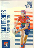 2024 NRL Traders - Club Heroes - CH 21 - Kalyn Ponga - Newcastle Knights