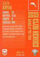 2024 NRL Traders - Club Heroes - CH 13 - Isaiya Katoa - Dolphins