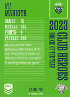 2024 NRL Traders - Club Heroes - CH 05 - Ata Mariota - Canberra Raiders