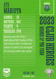 2024 NRL Traders - Club Heroes - CH 05 - Ata Mariota - Canberra Raiders