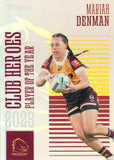 2024 NRL Traders - Club Heroes - CH 03 - Mariah Denman - Brisbane Broncos