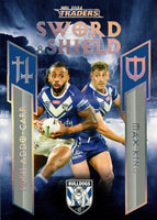 2024 NRL Traders - Sword & Shield Team - SST 03 - Josh Addo-Carr & Max King - Canterbury-Bankstown Bulldogs