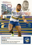 2024 NRL Traders - Season To Remember  - SR 32 - Maika Sivo - Parramatta Eels