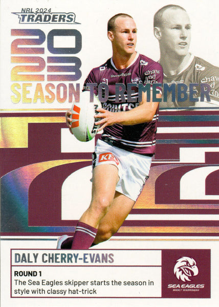 2024 NRL Traders - Season To Remember  - SR 19 - Daly Cherry-Evans - Manly-Warringah Sea Eagles